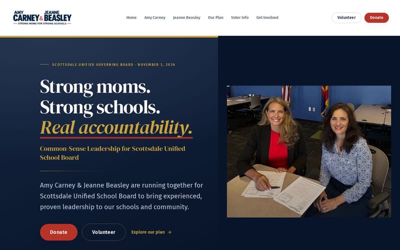 Homepage of SUSD Strong (susdstrong.com)