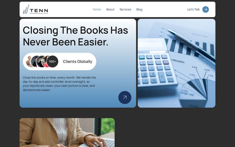 Homepage of Tenn Bookkeeping (tennbks.com)